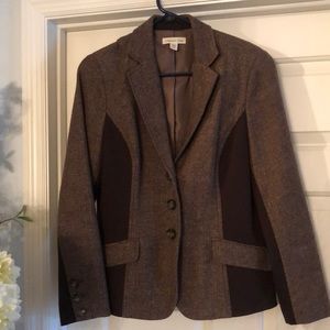 Coldwater Creek wool tweed riding jacket